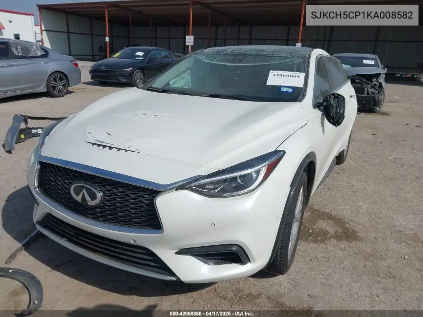 2019 Infiniti Qx30 Luxe VIN: SJKCH5CP1KA008582 Lot: 42060868