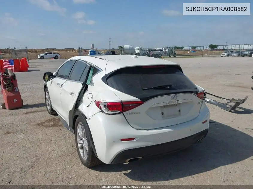 2019 Infiniti Qx30 Luxe VIN: SJKCH5CP1KA008582 Lot: 42060868