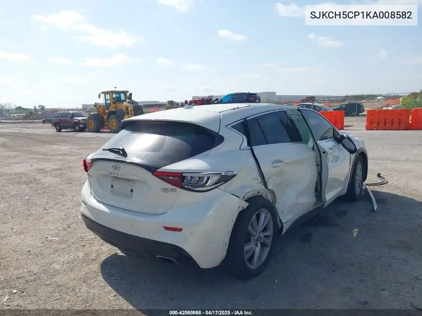 2019 Infiniti Qx30 Luxe VIN: SJKCH5CP1KA008582 Lot: 42060868