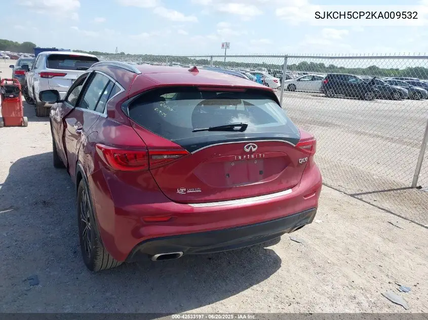 2019 Infiniti Qx30 Luxe VIN: SJKCH5CP2KA009532 Lot: 42533197