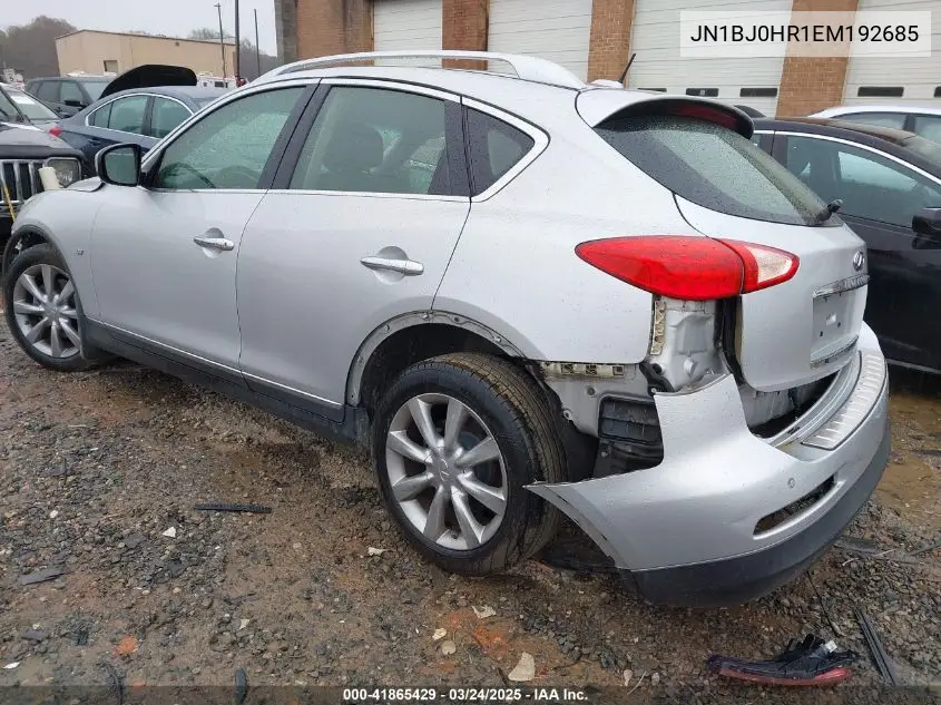 2014 Infiniti Qx50 Journey VIN: JN1BJ0HR1EM192685 Lot: 41865429
