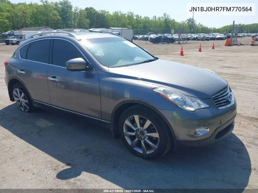 2015 Infiniti Qx50 Journey VIN: JN1BJ0HR7FM770564 Lot: 42139055