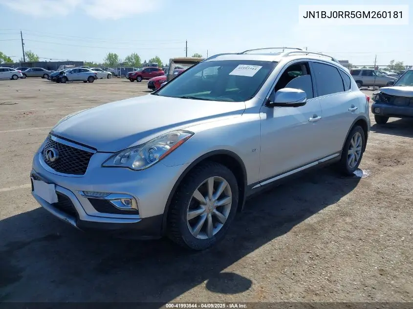 2016 Infiniti Qx50 VIN: JN1BJ0RR5GM260181 Lot: 41993544