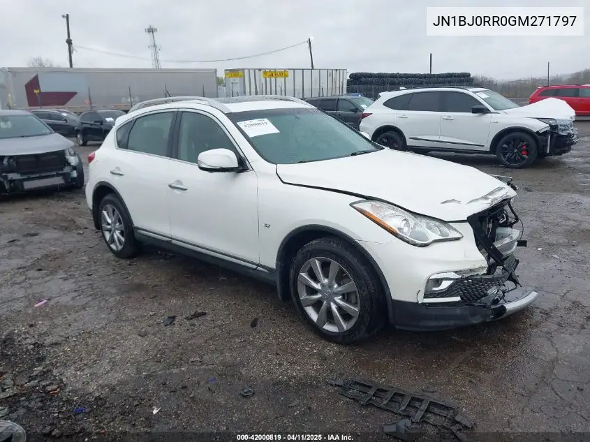 2016 Infiniti Qx50 VIN: JN1BJ0RR0GM271797 Lot: 42000819