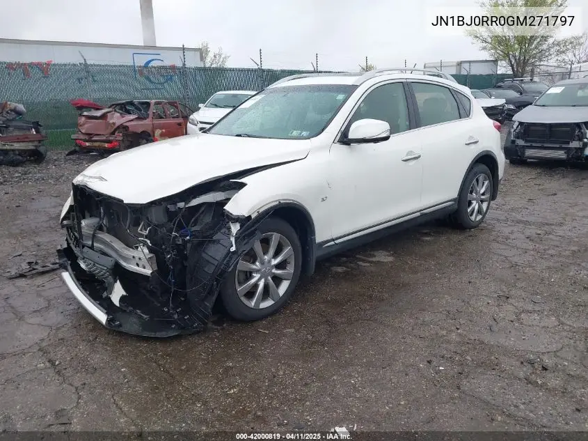 2016 Infiniti Qx50 VIN: JN1BJ0RR0GM271797 Lot: 42000819