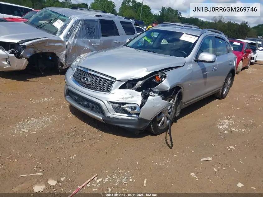 2016 Infiniti Qx50 VIN: JN1BJ0RR6GM269746 Lot: 42010119