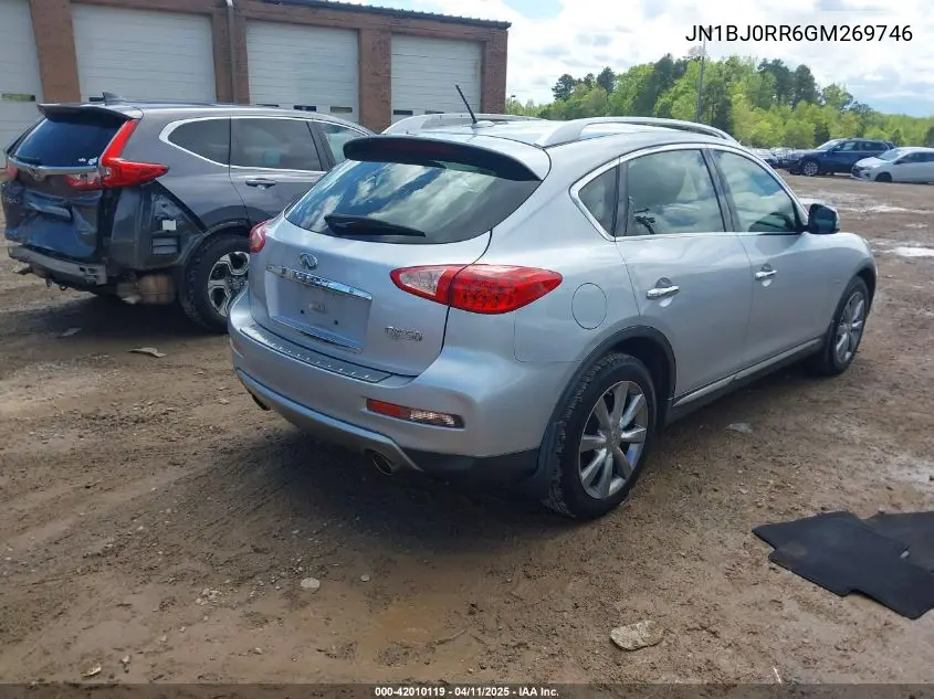 2016 Infiniti Qx50 VIN: JN1BJ0RR6GM269746 Lot: 42010119