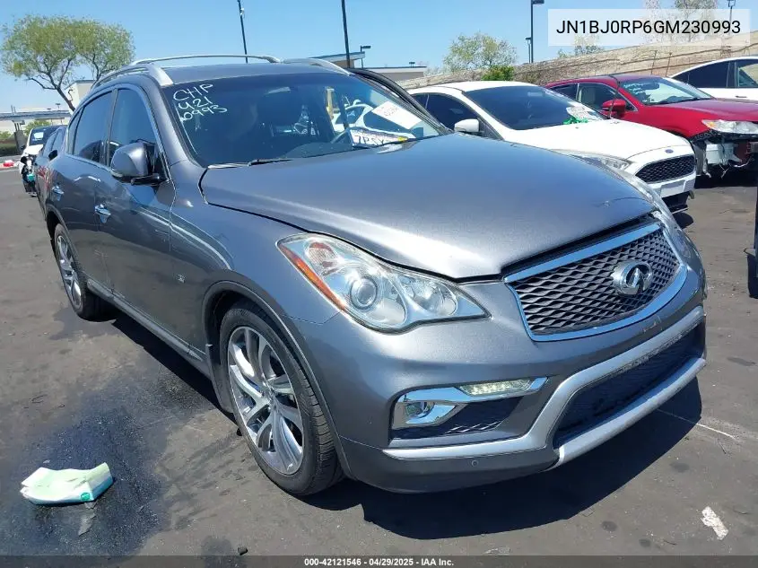 2016 Infiniti Qx50 VIN: JN1BJ0RP6GM230993 Lot: 42121546