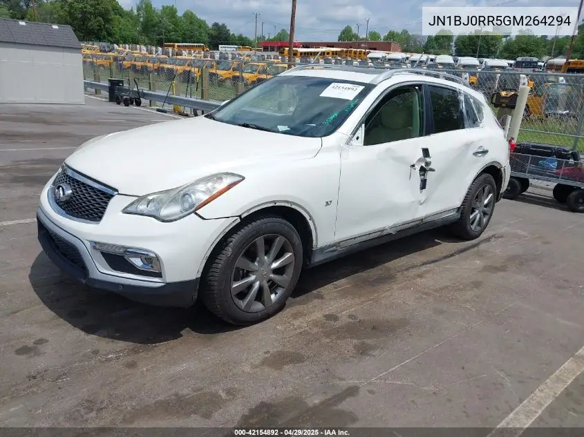 2016 Infiniti Qx50 VIN: JN1BJ0RR5GM264294 Lot: 42154892