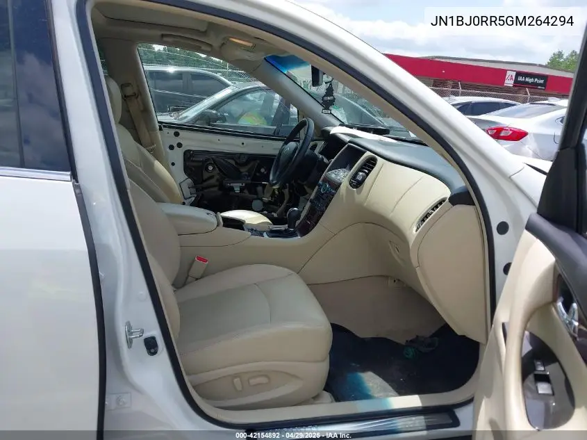 2016 Infiniti Qx50 VIN: JN1BJ0RR5GM264294 Lot: 42154892