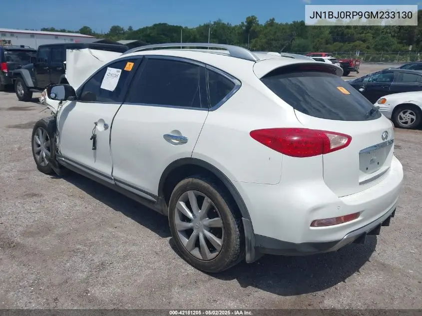 2016 Infiniti Qx50 VIN: JN1BJ0RP9GM233130 Lot: 42181205