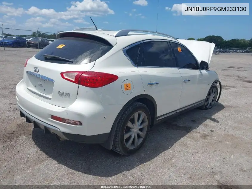 2016 Infiniti Qx50 VIN: JN1BJ0RP9GM233130 Lot: 42181205