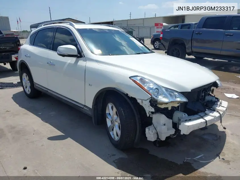 2016 Infiniti Qx50 VIN: JN1BJ0RP3GM233317 Lot: 42214399