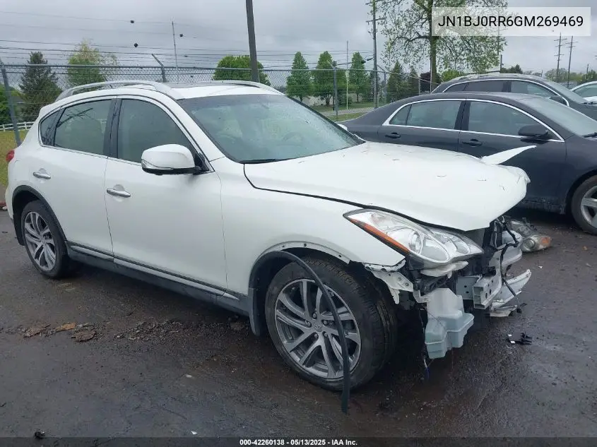 2016 Infiniti Qx50 VIN: JN1BJ0RR6GM269469 Lot: 42260138