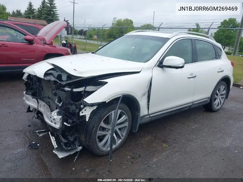 2016 Infiniti Qx50 VIN: JN1BJ0RR6GM269469 Lot: 42260138
