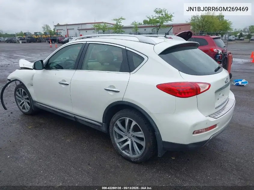 2016 Infiniti Qx50 VIN: JN1BJ0RR6GM269469 Lot: 42260138