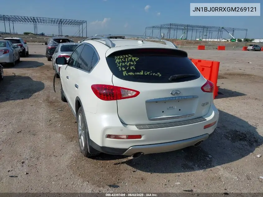 2016 Infiniti Qx50 VIN: JN1BJ0RRXGM269121 Lot: 42397489