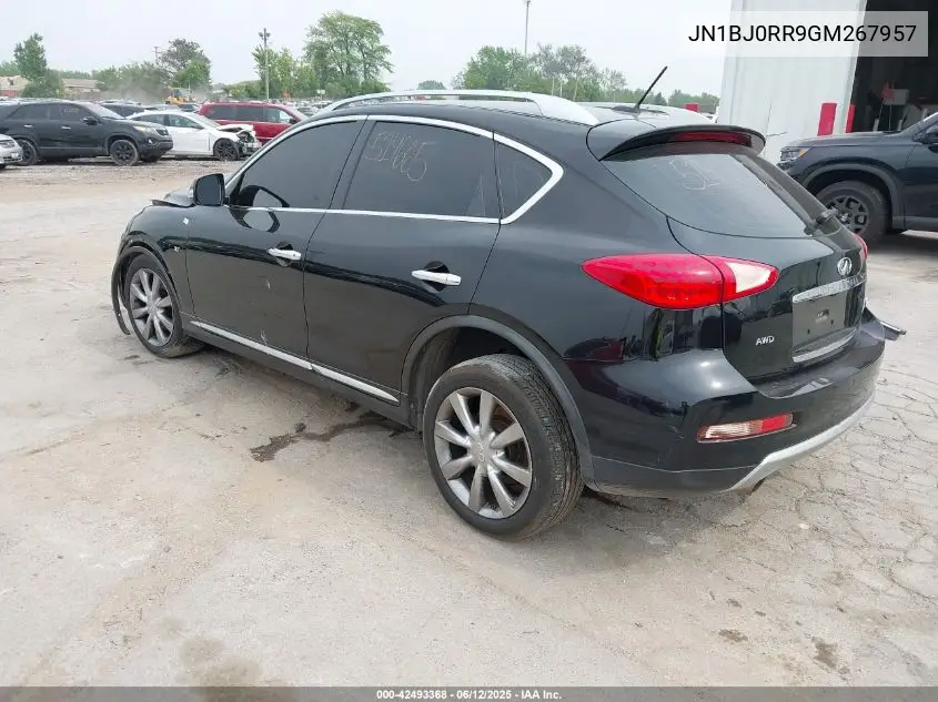 2016 Infiniti Qx50 VIN: JN1BJ0RR9GM267957 Lot: 42493368