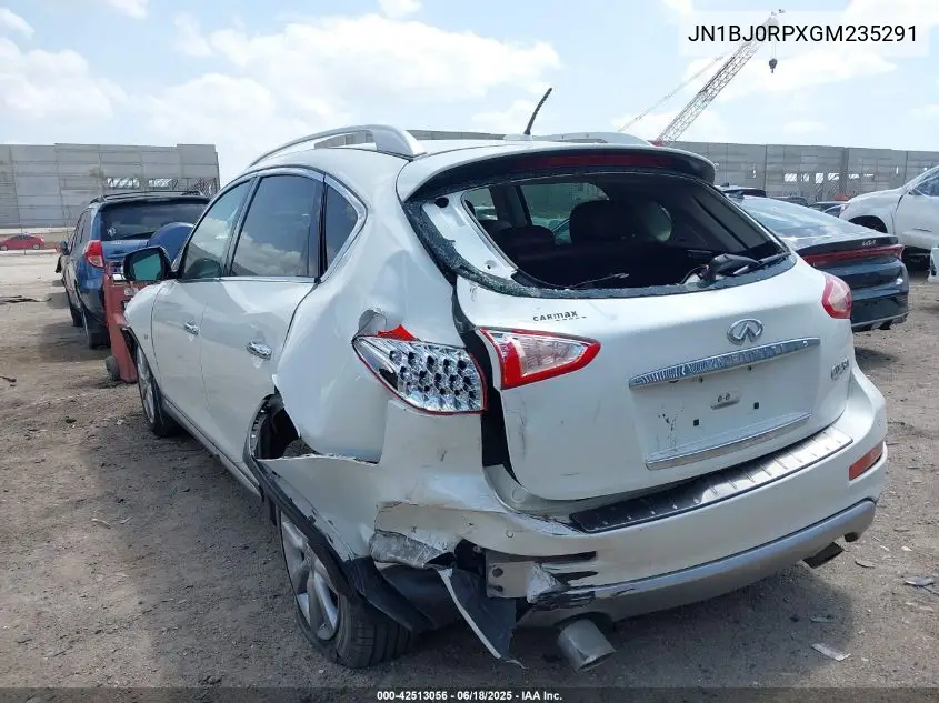 2016 Infiniti Qx50 VIN: JN1BJ0RPXGM235291 Lot: 42513056