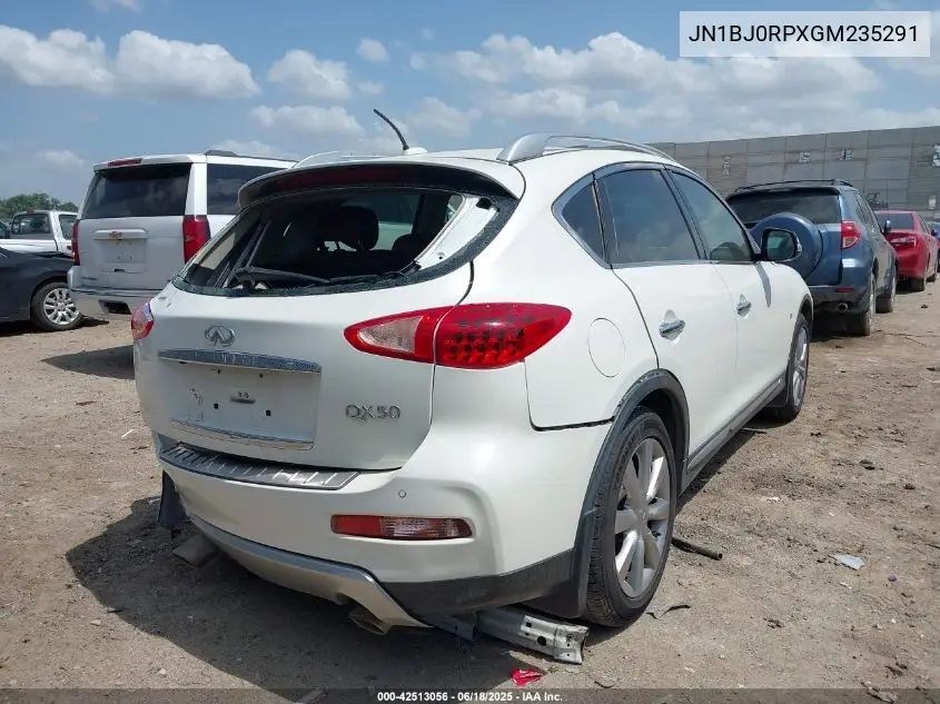 2016 Infiniti Qx50 VIN: JN1BJ0RPXGM235291 Lot: 42513056