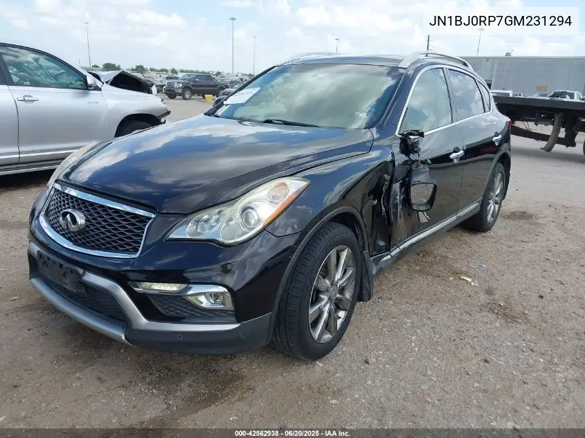 2016 Infiniti Qx50 VIN: JN1BJ0RP7GM231294 Lot: 42562938