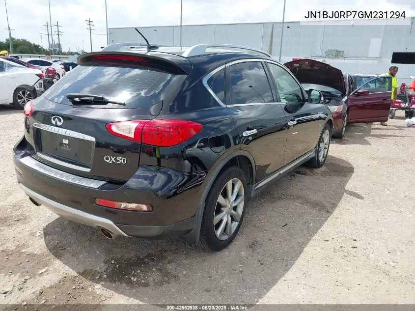 2016 Infiniti Qx50 VIN: JN1BJ0RP7GM231294 Lot: 42562938