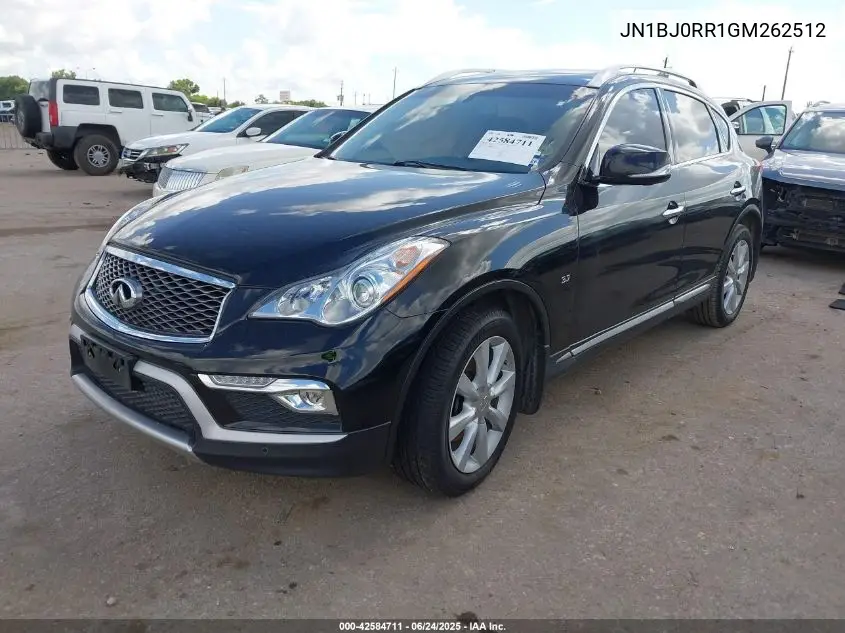 2016 Infiniti Qx50 VIN: JN1BJ0RR1GM262512 Lot: 42584711