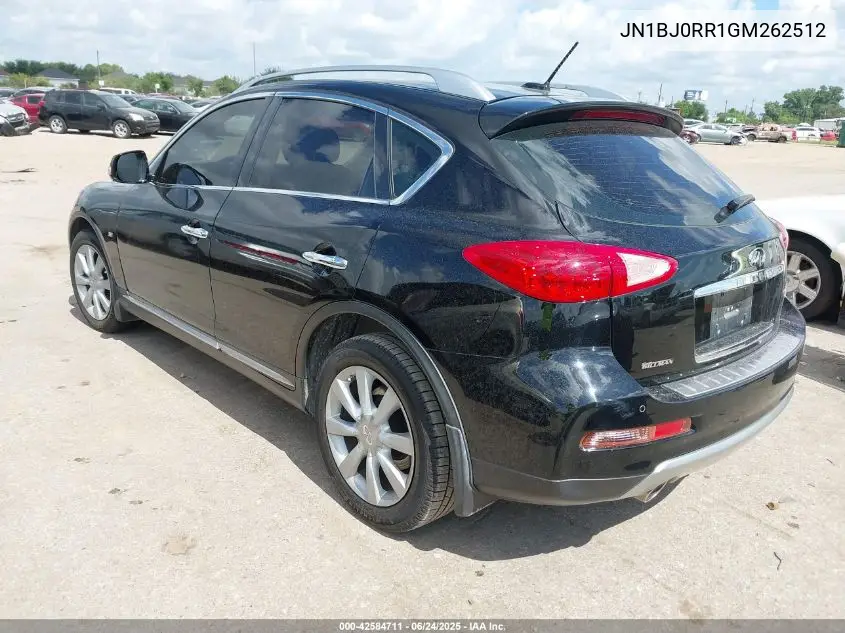 2016 Infiniti Qx50 VIN: JN1BJ0RR1GM262512 Lot: 42584711