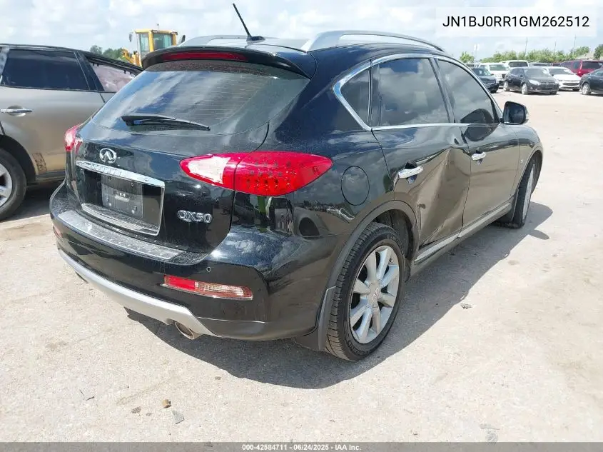2016 Infiniti Qx50 VIN: JN1BJ0RR1GM262512 Lot: 42584711