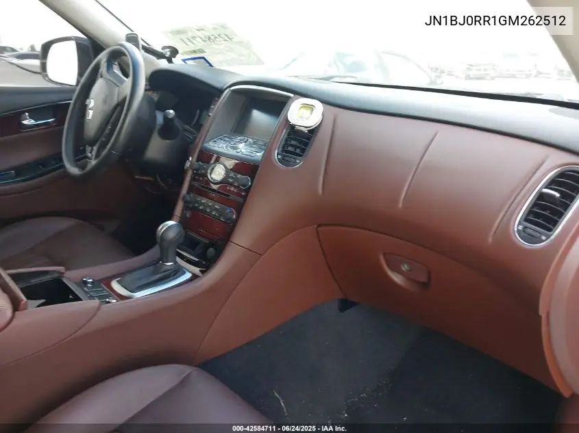 2016 Infiniti Qx50 VIN: JN1BJ0RR1GM262512 Lot: 42584711