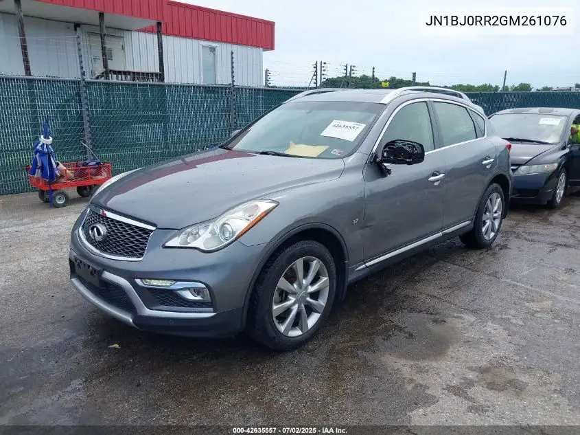 JN1BJ0RR2GM261076 2016 Infiniti Qx50
