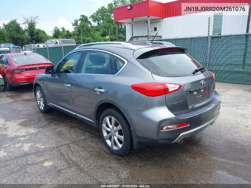 JN1BJ0RR2GM261076 2016 Infiniti Qx50