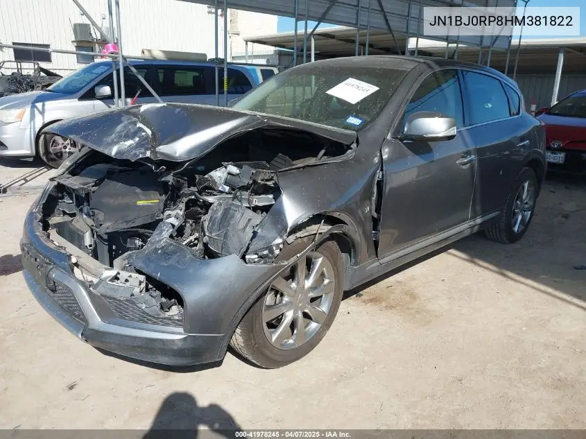 2017 Infiniti Qx50 VIN: JN1BJ0RP8HM381822 Lot: 41978245