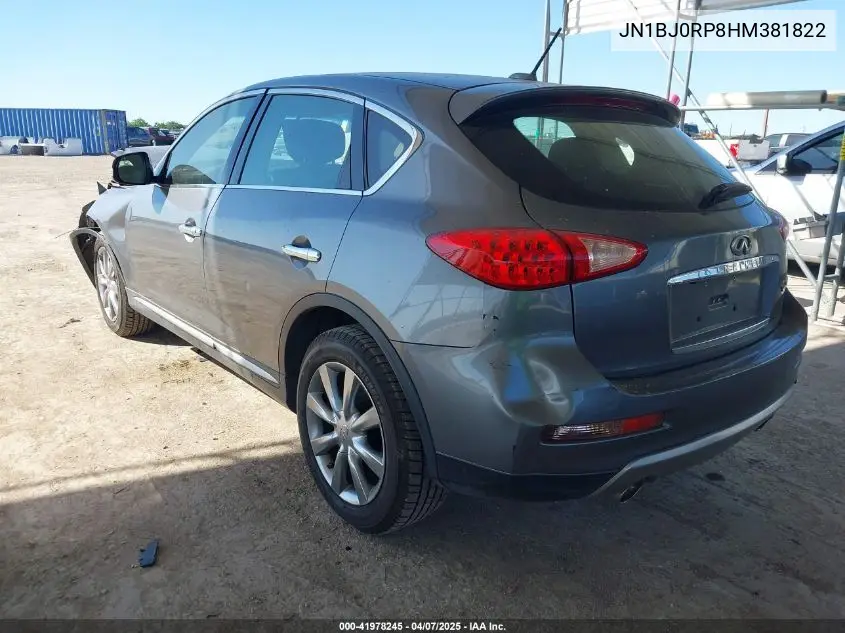 2017 Infiniti Qx50 VIN: JN1BJ0RP8HM381822 Lot: 41978245