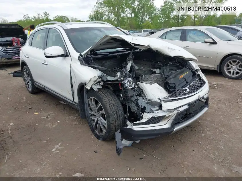 2017 Infiniti Qx50 VIN: JN1BJ0RR2HM400513 Lot: 42247671