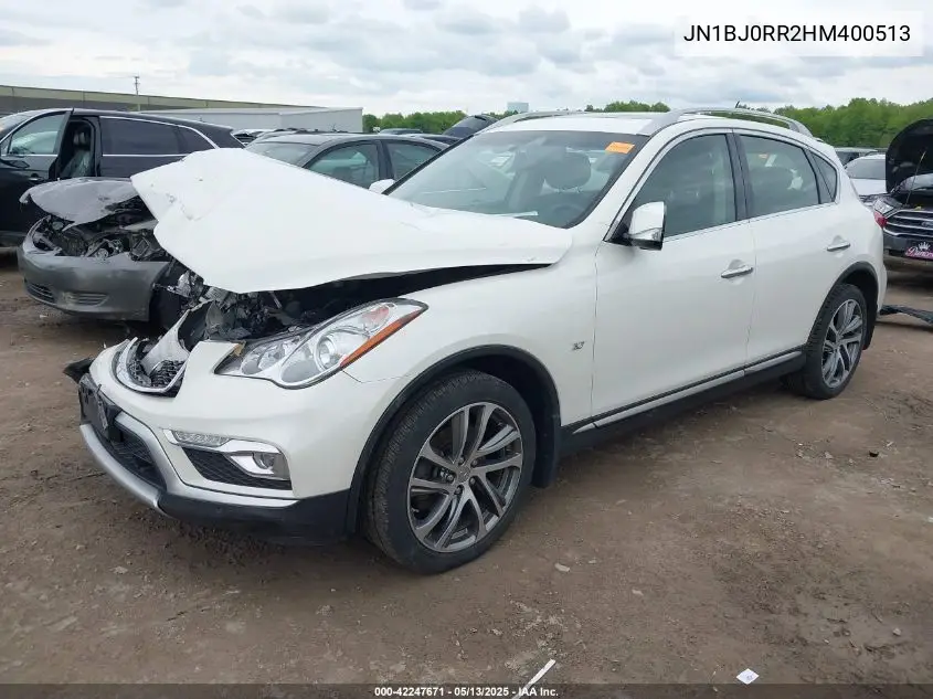 2017 Infiniti Qx50 VIN: JN1BJ0RR2HM400513 Lot: 42247671