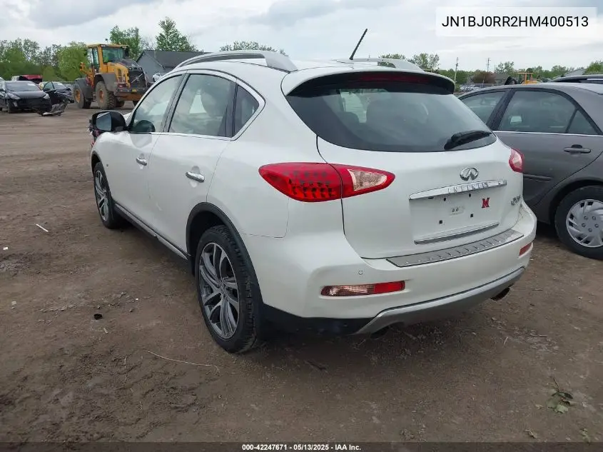 2017 Infiniti Qx50 VIN: JN1BJ0RR2HM400513 Lot: 42247671