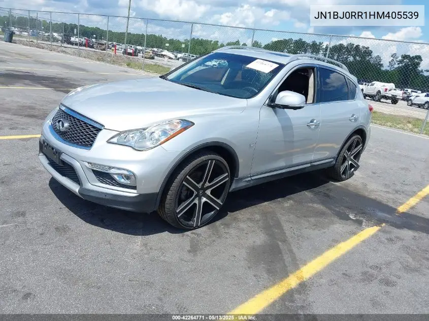 2017 Infiniti Qx50 VIN: JN1BJ0RR1HM405539 Lot: 42264771