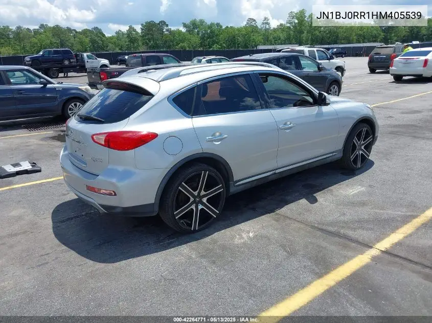 2017 Infiniti Qx50 VIN: JN1BJ0RR1HM405539 Lot: 42264771