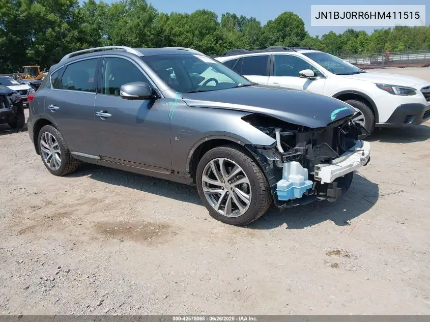 2017 Infiniti Qx50 VIN: JN1BJ0RR6HM411515 Lot: 42578068