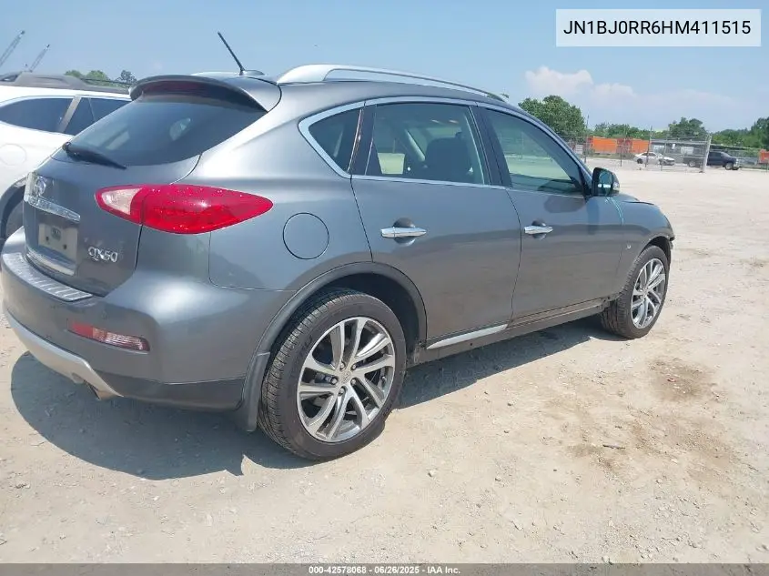 2017 Infiniti Qx50 VIN: JN1BJ0RR6HM411515 Lot: 42578068