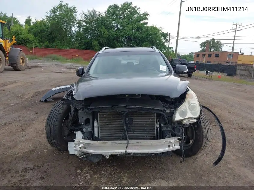 2017 Infiniti Qx50 VIN: JN1BJ0RR3HM411214 Lot: 42579102