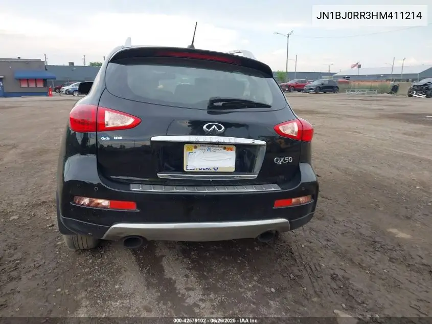 2017 Infiniti Qx50 VIN: JN1BJ0RR3HM411214 Lot: 42579102