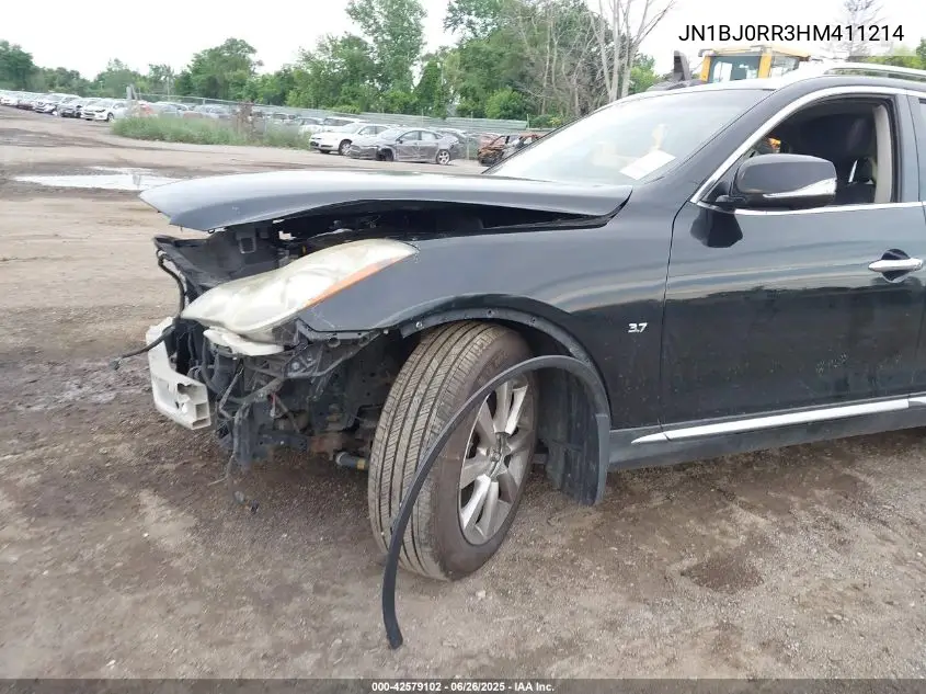 2017 Infiniti Qx50 VIN: JN1BJ0RR3HM411214 Lot: 42579102