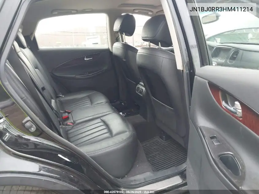 2017 Infiniti Qx50 VIN: JN1BJ0RR3HM411214 Lot: 42579102