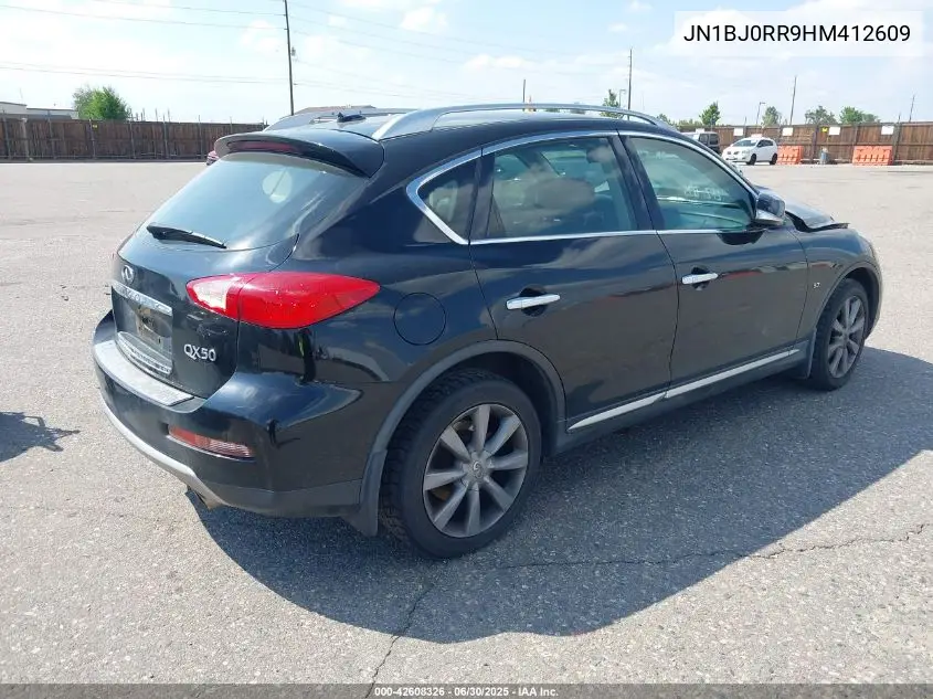 2017 Infiniti Qx50 VIN: JN1BJ0RR9HM412609 Lot: 42608326