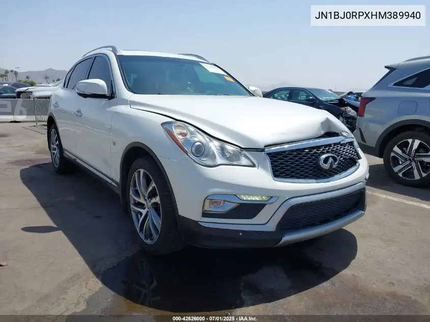 2017 Infiniti Qx50 VIN: JN1BJ0RPXHM389940 Lot: 42626000