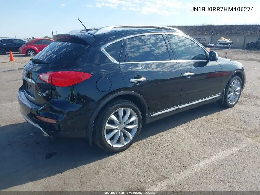 2017 Infiniti Qx50 VIN: JN1BJ0RR7HM406274 Lot: 42637469