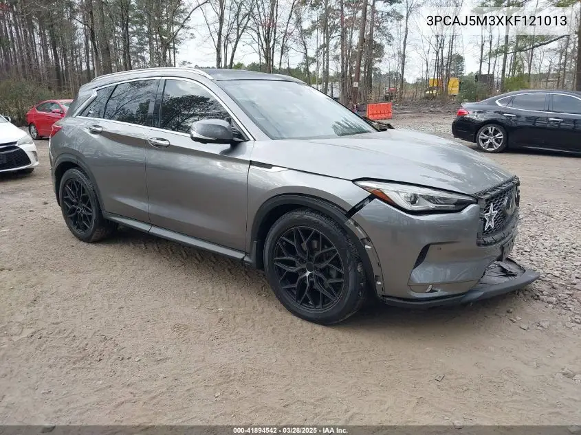 2019 Infiniti Qx50 Essential VIN: 3PCAJ5M3XKF121013 Lot: 41894542
