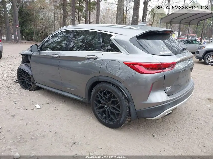 2019 Infiniti Qx50 Essential VIN: 3PCAJ5M3XKF121013 Lot: 41894542